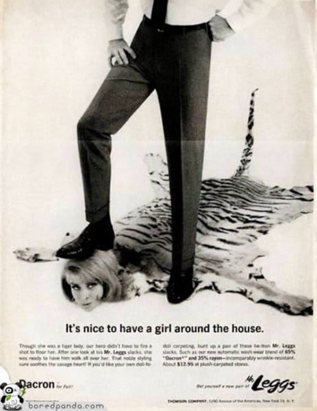 Anuncios vintage, Anuncios vintage que serían censurados en la actualidad