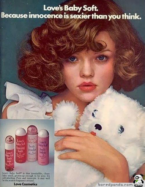 Anuncios vintage, Anuncios vintage que serían censurados en la actualidad