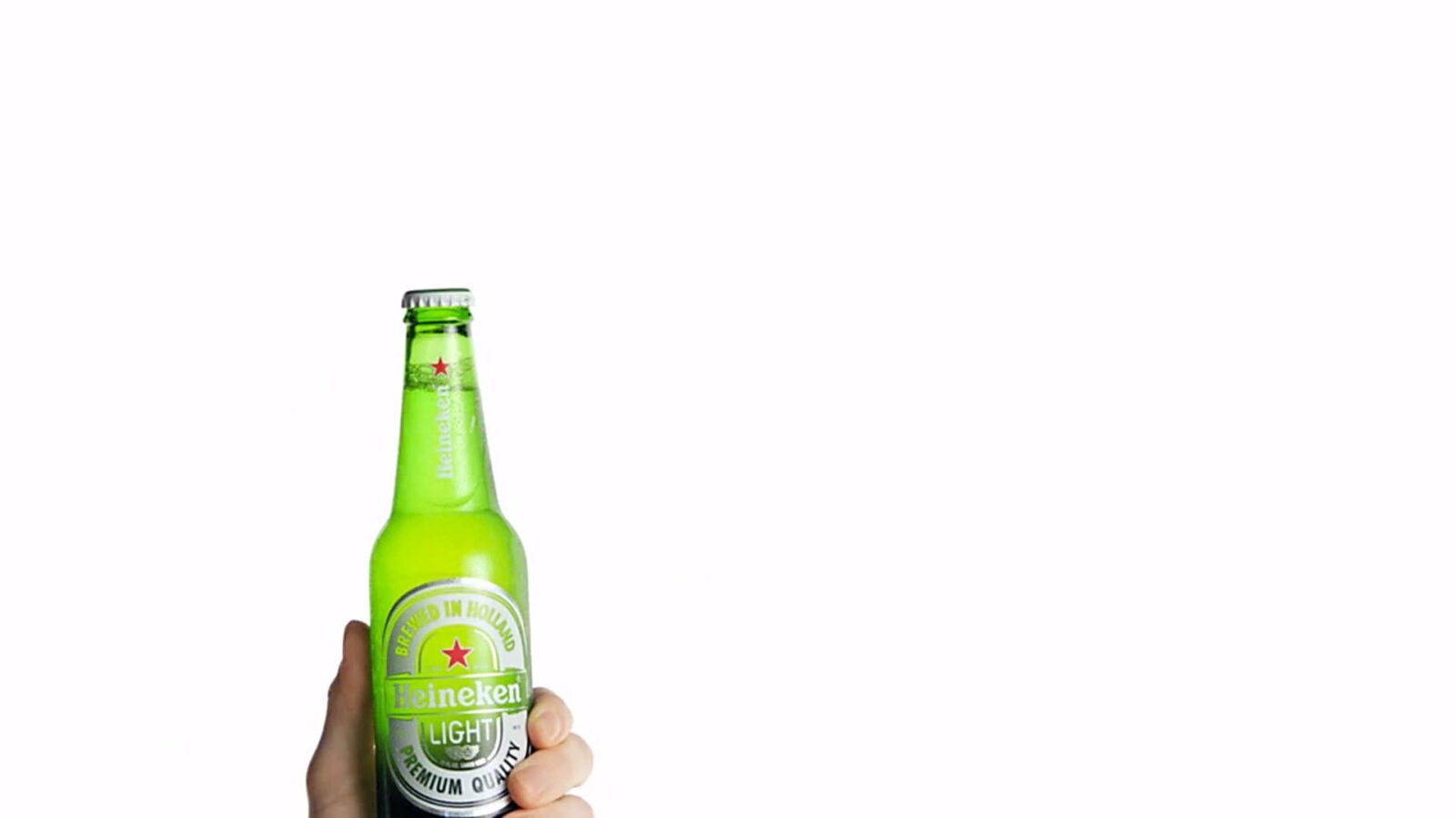Heineken, Heineken Light: Prohibido beberla mientras se filma un comercial