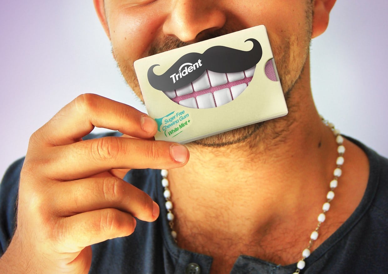 Trident, Concepto creativo de Packing para Trident