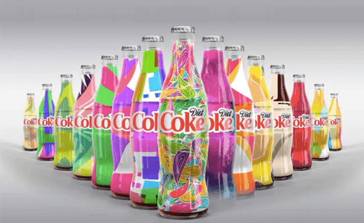 Coca-Cola, Coca-Cola crea 2 millones de diseños de etiquetas para su nueva campaña.